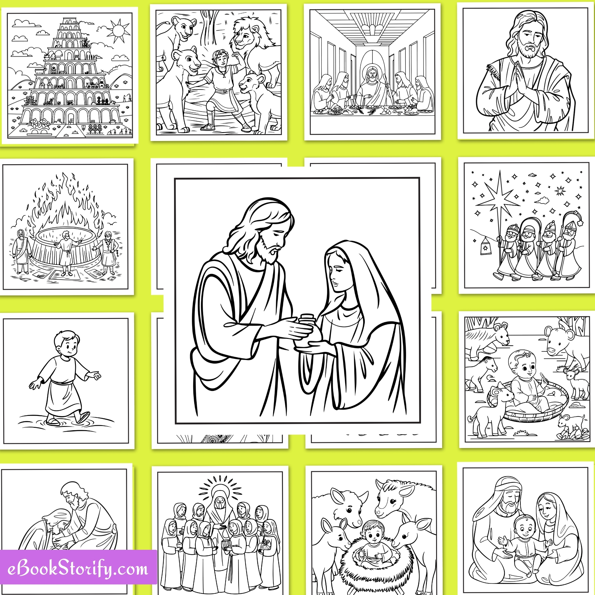 Any Bible Coloring pages